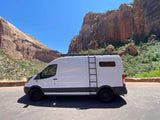 Flatline Van Co. - 2015-2025 Ford Transit Mid Roof Side Ladder - TR0202B