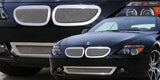 T-Rex Grilles - 2 Pc Small Mesh Stainless Steel Upper Class Grille Insert - 54997
