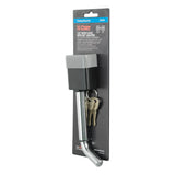 Curt - 1/2" Hitch Lock with 5/8" Adapter (1-1/4" or 2" Receiver, Deadbolt, Chrome) - 23024