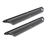 Go Rhino D10368T Dominator Xtreme D1 Side Steps with Rocker Panel Mounting Bracket Kit