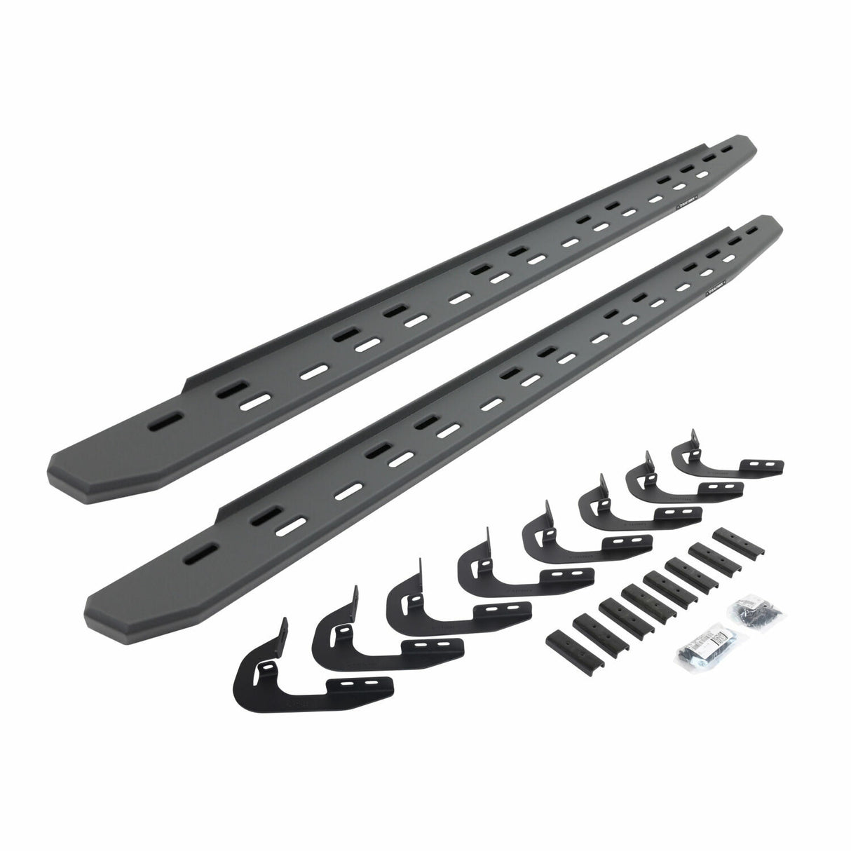 Go Rhino 69605880SPC - RB30 Slim Line Running Boards with Mounting Bracket Kit - Textured Black