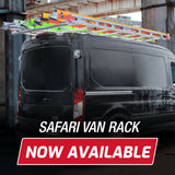 Weather Guard - Aluminum Safari Rack Full Size Standard, Van Rack - ASRS001