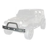 Rugged Ridge - Double Tube Front Bumper, 3 Inch; 07-16 Jeep Wrangler JK - 11561.10