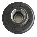 Husky Towing 33090 Idler Hub 7000 Pound Capacity 8 x 6-1/2 Inch Bolt Pattern 1/2-20 Push-In Studs