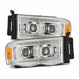 AlphaRex 880568 Projector Headlights Chrome