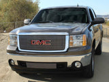 T-Rex Grilles - 1 Pc Horizontal Aluminum Billet Grille Overlay - with logo opening - 21205