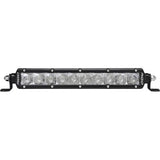 RIGID Industries - 910212EM SR-Series LED Light, E-Mark Certified, Spot Optic, 10 Inch, Black Housing
