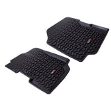Rugged Ridge - Floor Liners, Front, Black; 76-95 Jeep CJ5/CJ7/CJ8/Wrangler YJ - 12920.21