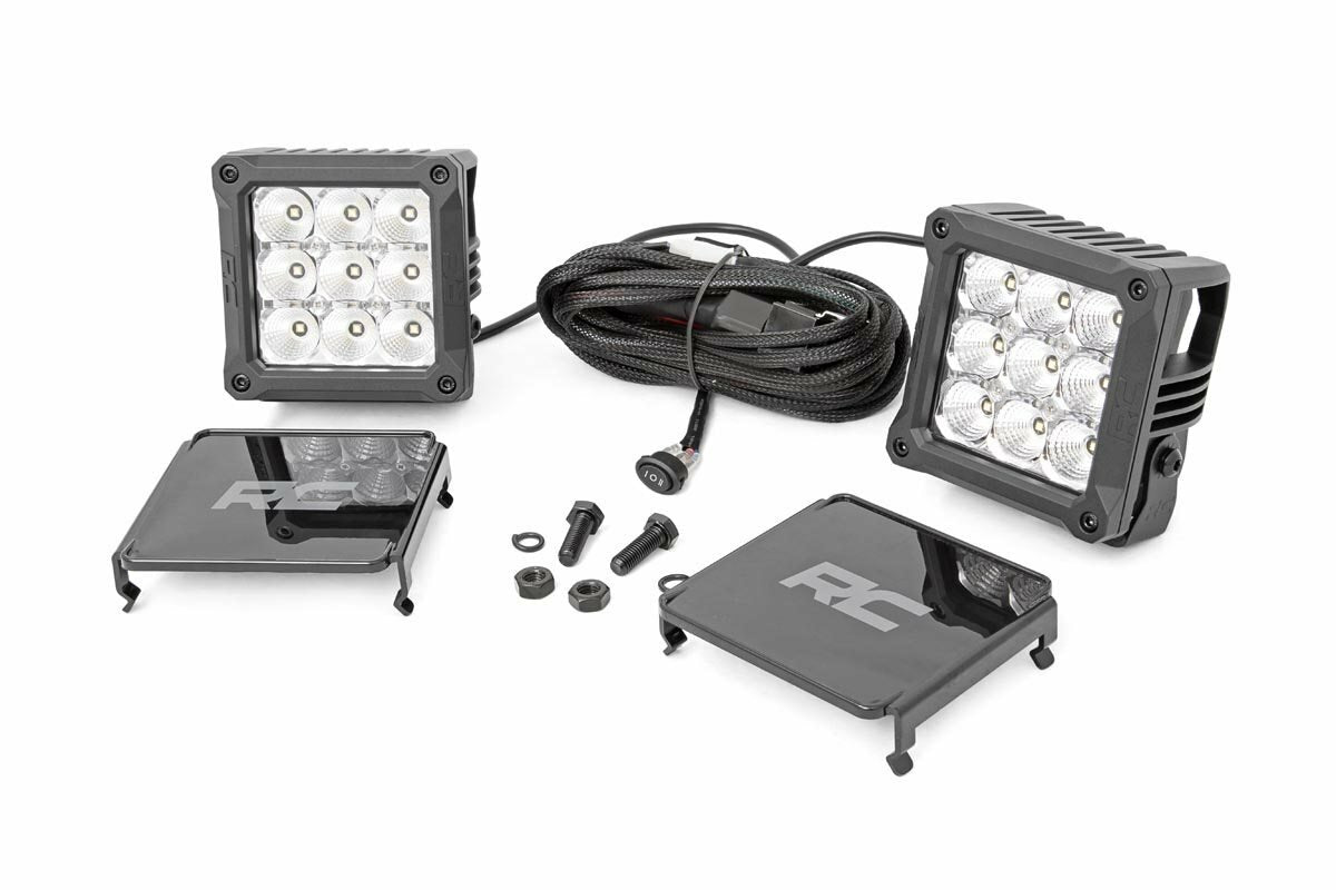 Rough Country 70905DRL Chrome Series LED Light Pair - 70905DRL