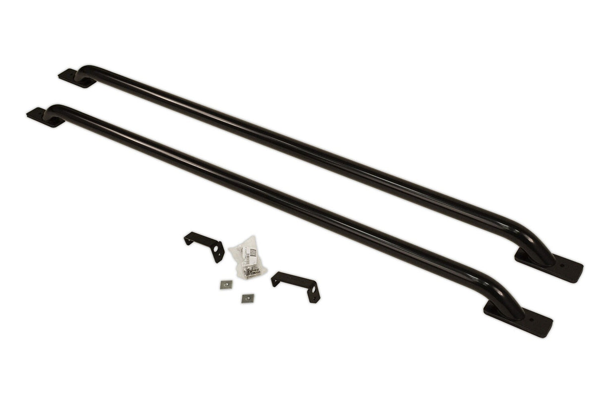 Go Rhino 8076B - Stake Pocket Bed Rail - Black Powdercoat