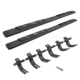 Go Rhino 685412971T - 5" OE Xtreme Low Profile SideSteps With Mounting Bracket Kit - Textured Black