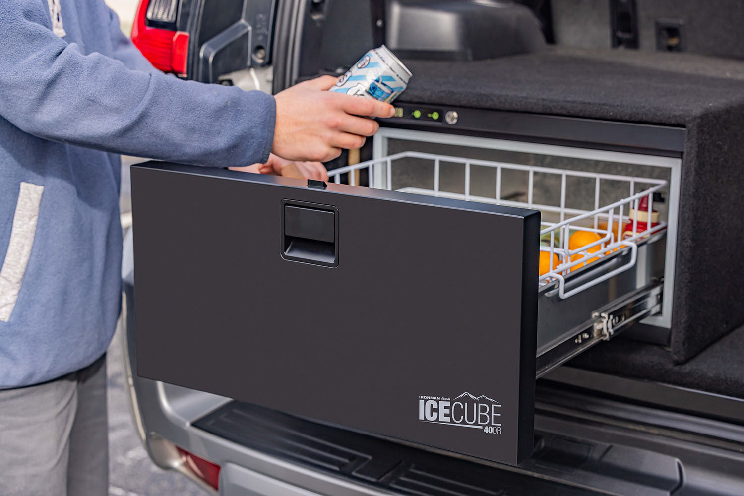 Ironman 4x4 - IceCube Drawer Fridge/Freezer - 40L - IFRIDGE40LMDR