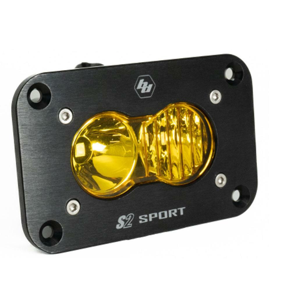 Baja Designs - 541013 - S2 Sport Black Flush Mount LED Auxiliary Light Pod