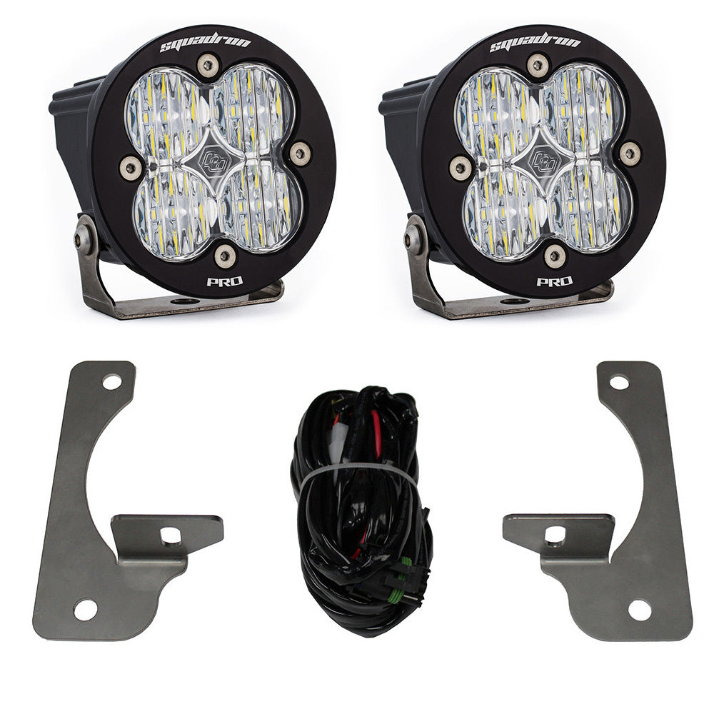 Baja Designs - 448148 - Jeep, Squadron-R Pro, LED JK (07-09), Fog Pocket Kit