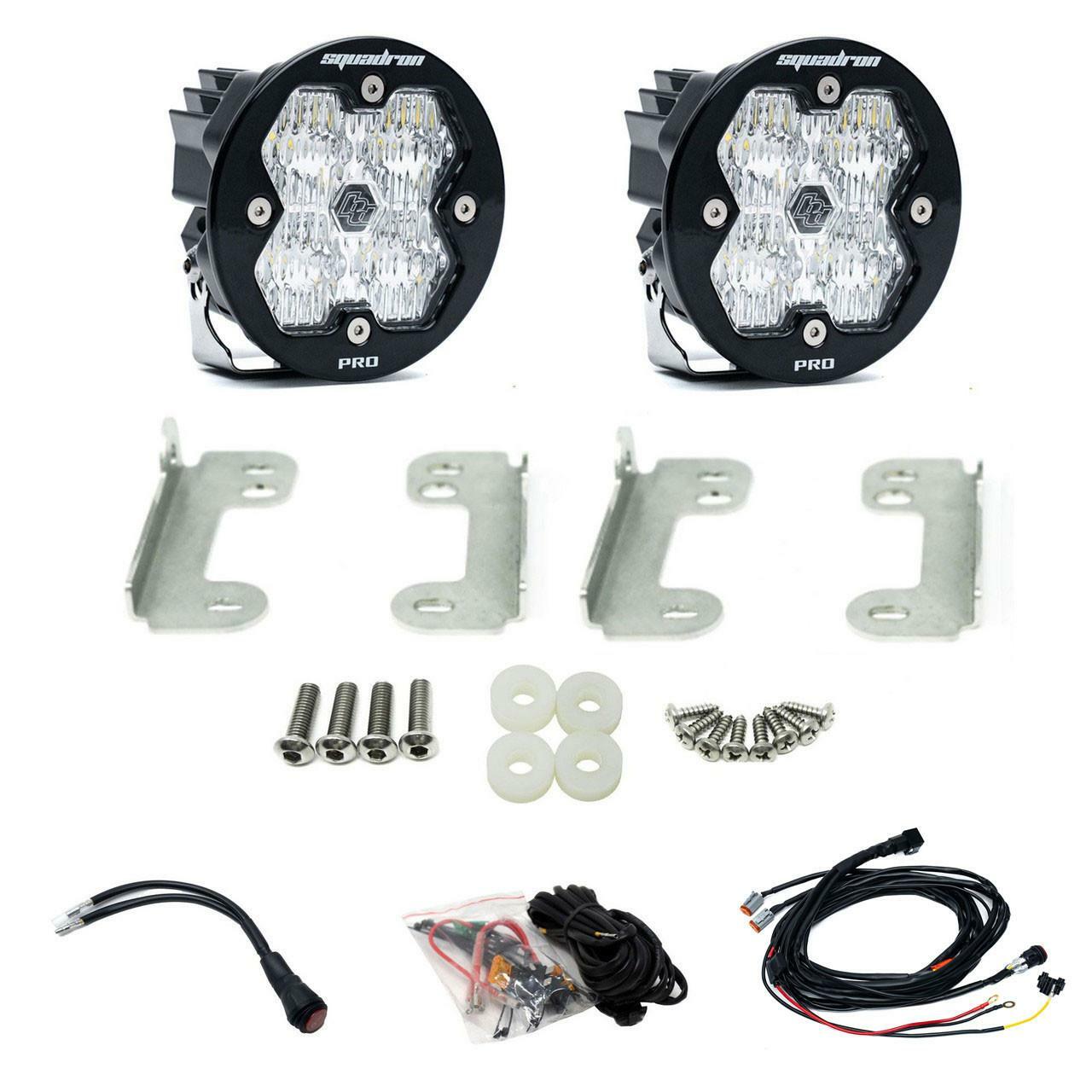 Baja Designs - 44-0050 Squadron-R 2.0 Pro Fog Pocket Light Kit