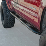 C4 Fabrication - Tacoma Rock Runner Sliders / 2nd & 3rd Gen / 2005-2024 | Access Cab Long Bed or Double Cab Short Bed - 1200-2505-01NA
