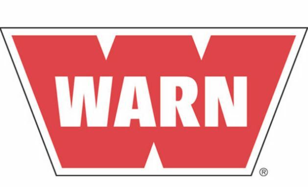 Warn - 11078 For Use with M12 and M8274-50 Winches; Fixed Mount; Powder Coated; Black; Steel