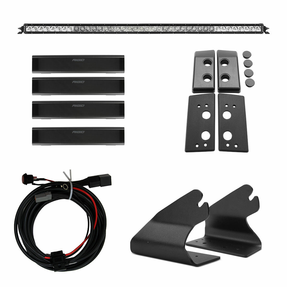 RIGID - Ford Bronco (21+) SR Spot/Flood 40 Inch Bar Roof Line Light Kit - 46724