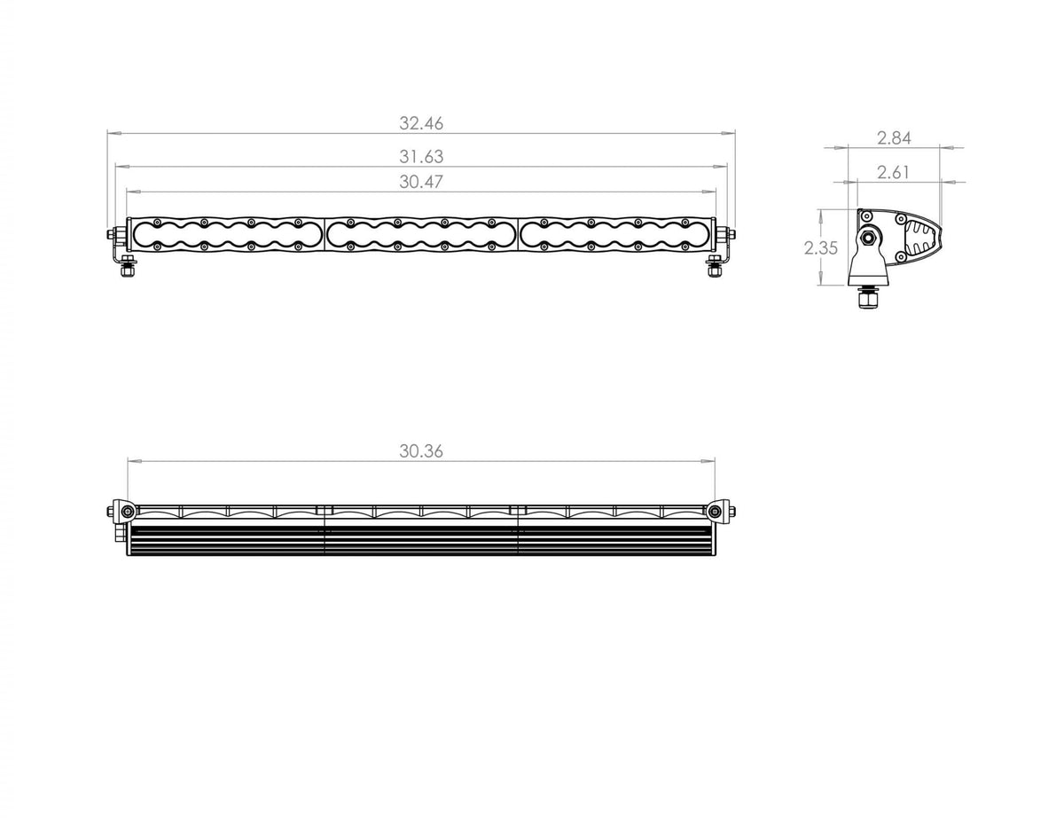 Baja Designs - 703001 - S8 Straight LED Light Bar