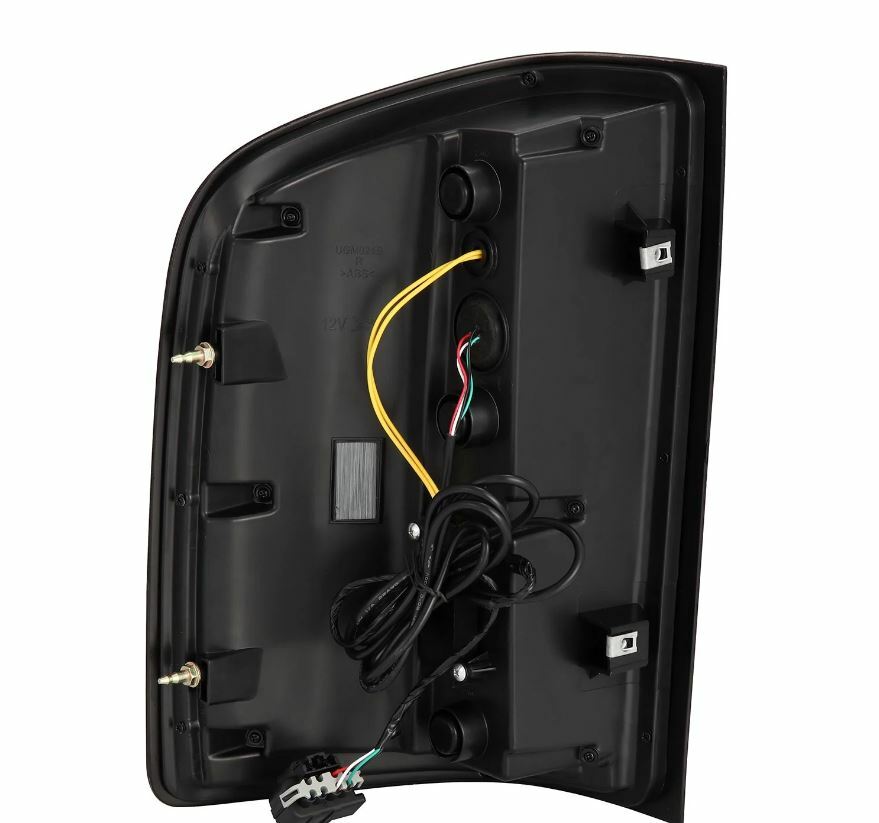 AlphaRex 620080 LED Taillights Black