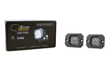 Diode Dynamics - Stage Series C1R White Flood Flush Mount LED Pod (pair) - DD7427P