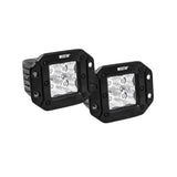 Westin - 09-1218FM4 FM4Q LED Flush Mount Auxiliary Lights