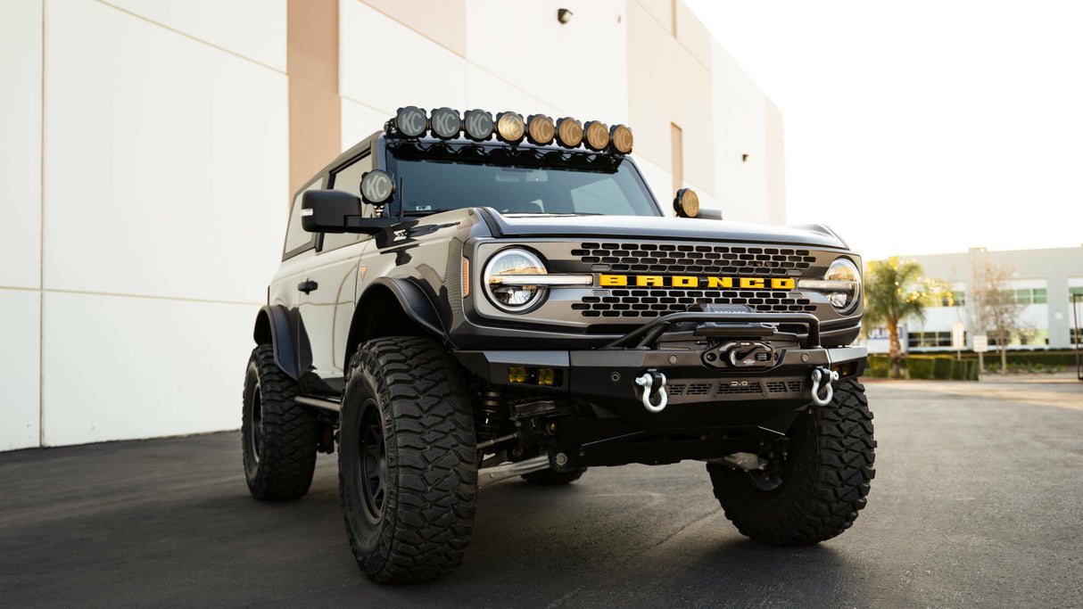 DV8 Offroad - Ford Bronco Spec Series Front Bumper - FBBR-05