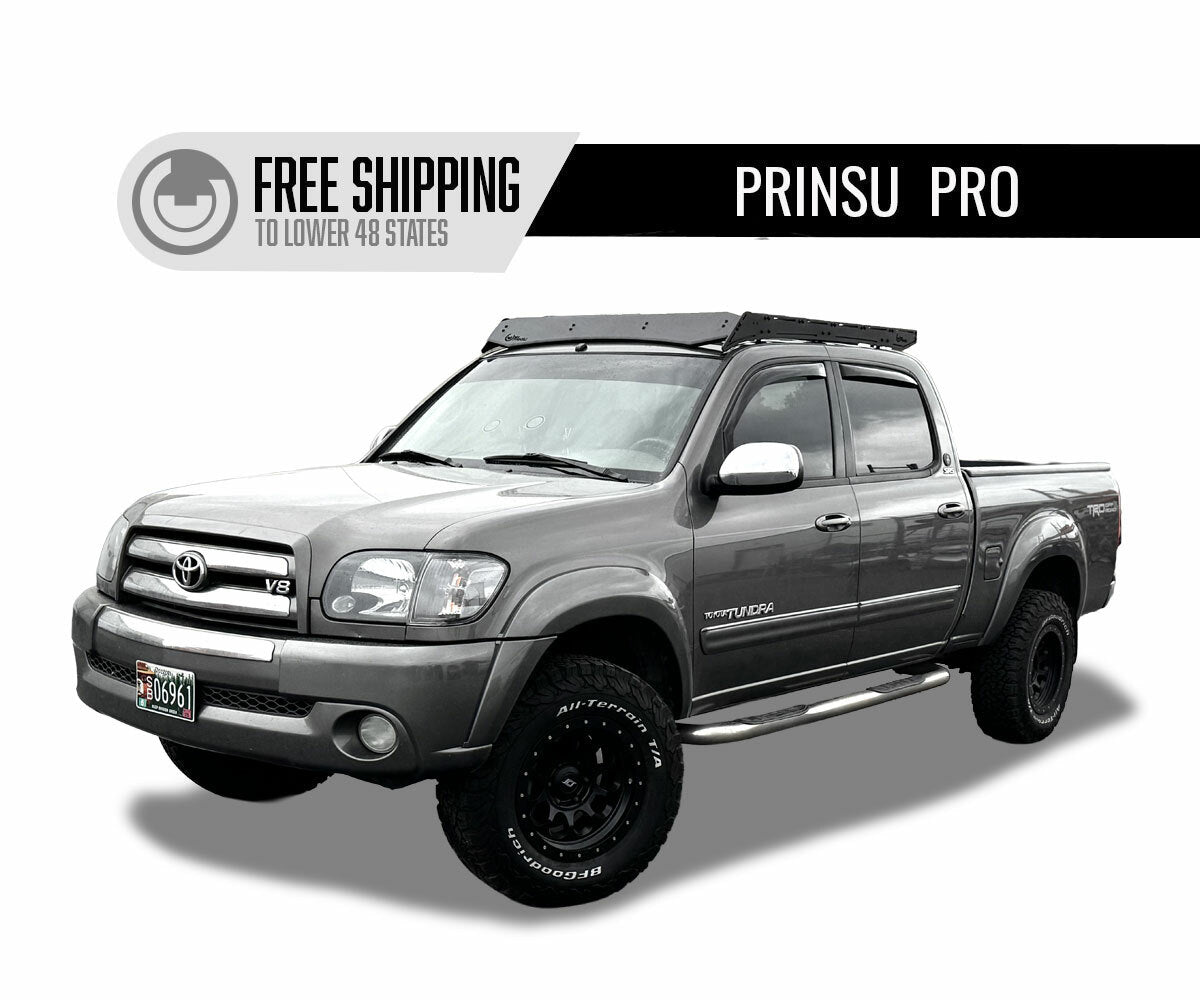 Prinsu - Prinsu Pro Toyota Tundra Double Cab Roof Rack | 2000-2006 - Standard - 400-002-012-038