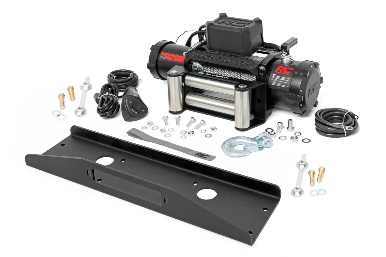 Rough Country 92074 Winch Plate - 92074