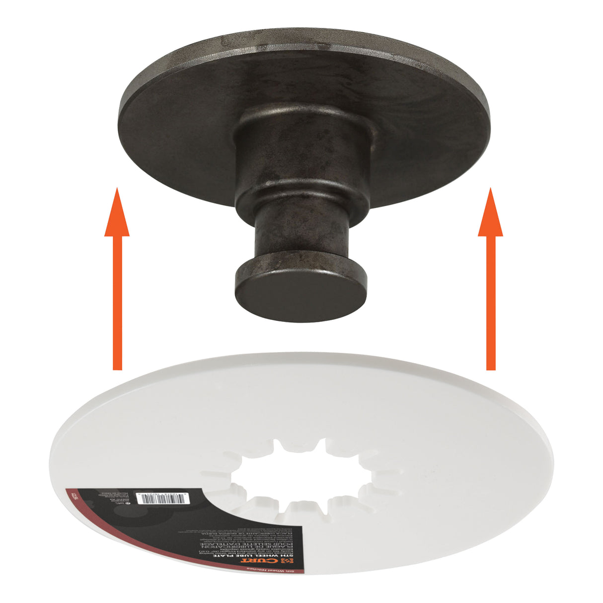 Curt - 10" 5th Wheel Lube Plate - 16721