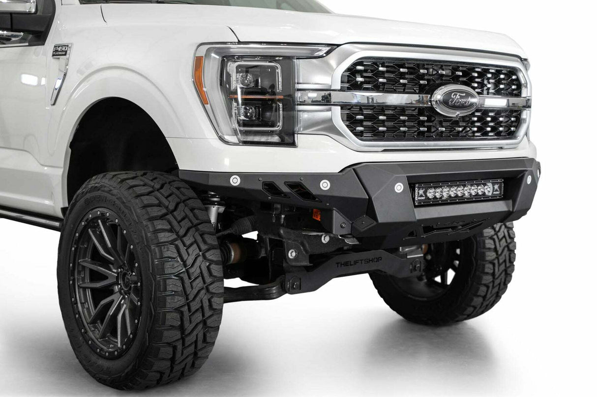 Addictive Desert Designs - Ford F-150 Black Label Front Bumper - F190300010103