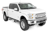 Rough Country - SRX2 Adj Aluminum Step - Crew Cab - Ford F-150 Lightning F-250 F-350 Raptor (15-23) - 51008A