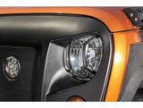 Rugged Ridge - Elite Headlight Guards, Black; 18-21 JL, 20-21 JT - 11230.21