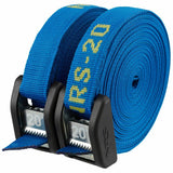 NRS - Buckle Bumper Straps Size: 20' Pair, Color: Iconic Blue - 60028.01.103