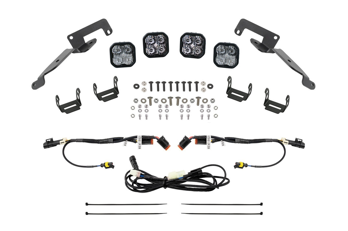 Diode Dynamics - SS3 LED Headlight Kit for 2022-2024 Honda TalonSport White ABL - DD7896