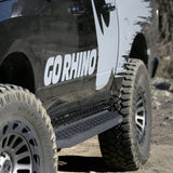 Go Rhino - 69404787T - RB20 Running Boards With Mounting Brackets - Protective Bedliner Coating