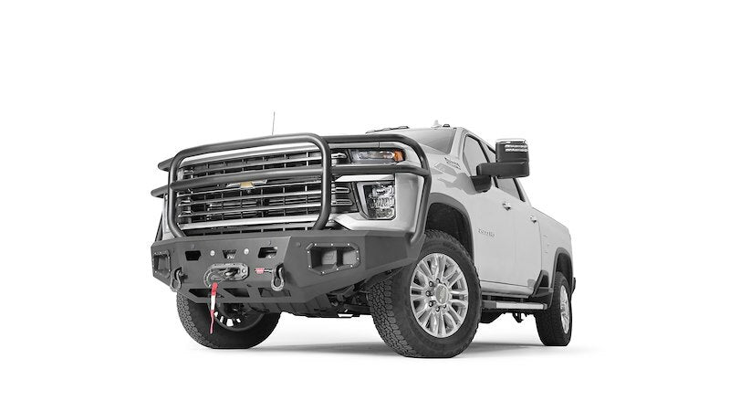 Warn - ASCENT HD BUMPER CHEVY 2500/3500 WITH FULL GUARD - 107005