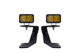 Diode Dynamics DD6565 Allows you to mount two Stage Series 2"?LED Pods above the hood.