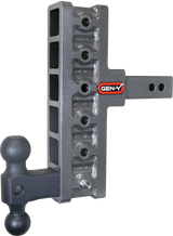 GEN-Y - Hitch GH-416 2" Shank 7.5" Offset Drop 1.5K TW 10K Hitch & GH-031 Versa-Ball - GH-416