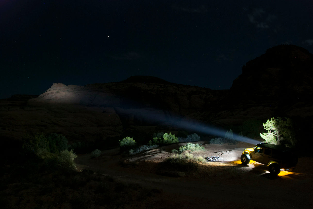KC Hilites 50 in Pro6 Gravity LED - 8-Light - Light Bar System - 160W Combo Beam - for 18-20 Jeep JL / JT