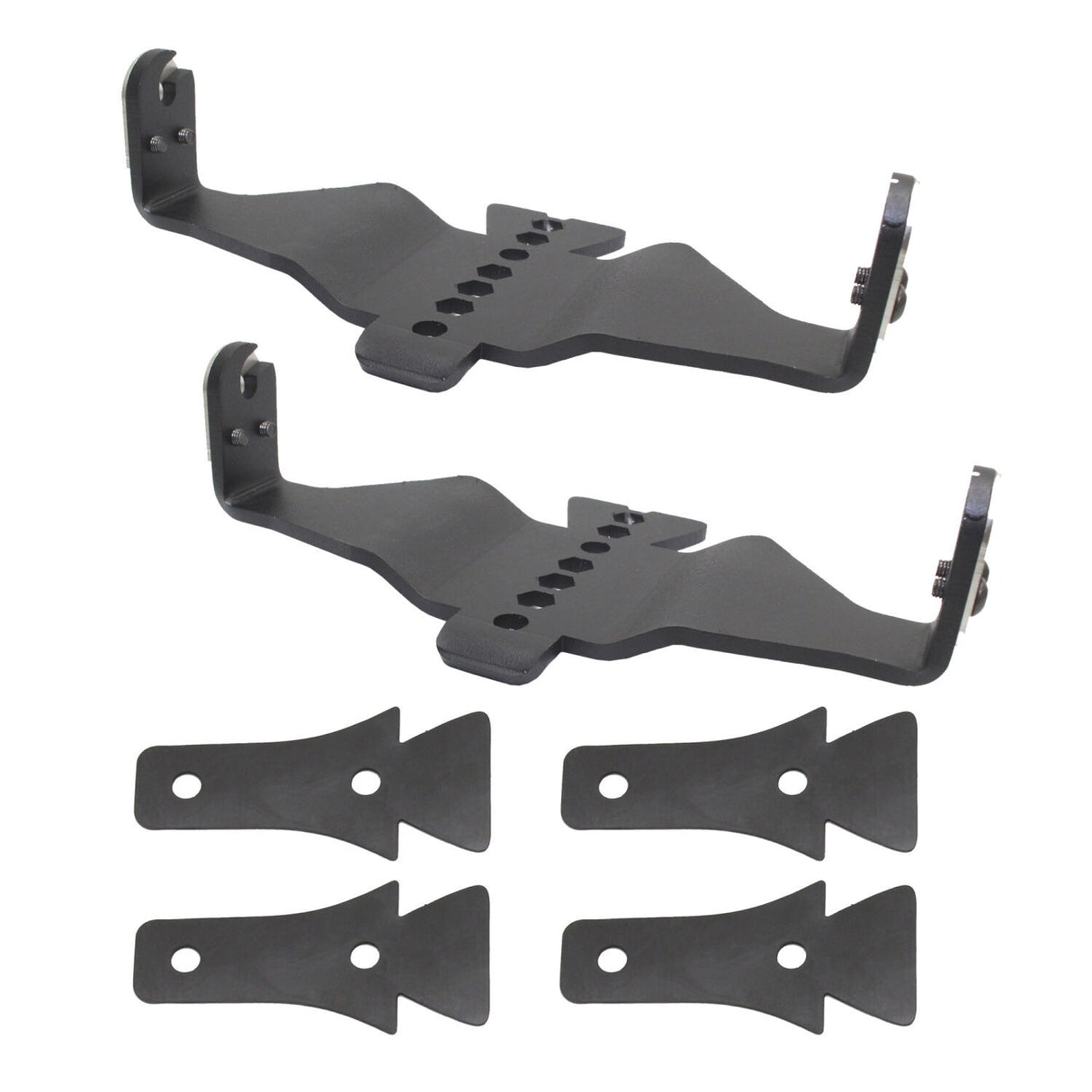 Go Rhino 731060T - XE Hood Hinge Light Mount - Textured Black