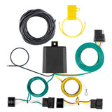 CURT 56534 Custom Wiring Harness, 4-Way Flat Output, Select BMW X5