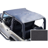Rugged Ridge - Roll Bar Top, Black Denim; 76-91 Jeep CJ7/Wrangler YJ - 13554.15