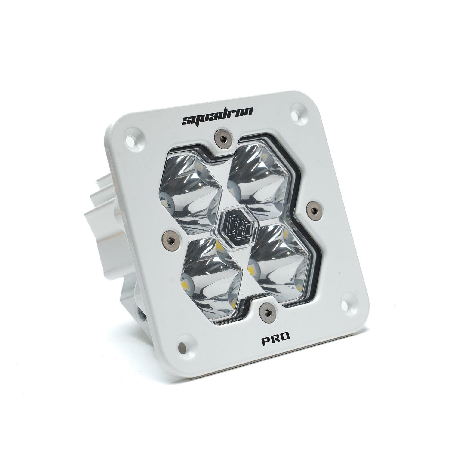 Baja Designs - 49-1001-WT-2 Squadron 2.0 Pro White Flush Mount LED Auxiliary Light Pod