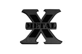 T-Rex Grilles - Medium Black X-Metal Logo Mild Steel, 1 Pc, Bolt-On - 6710016B