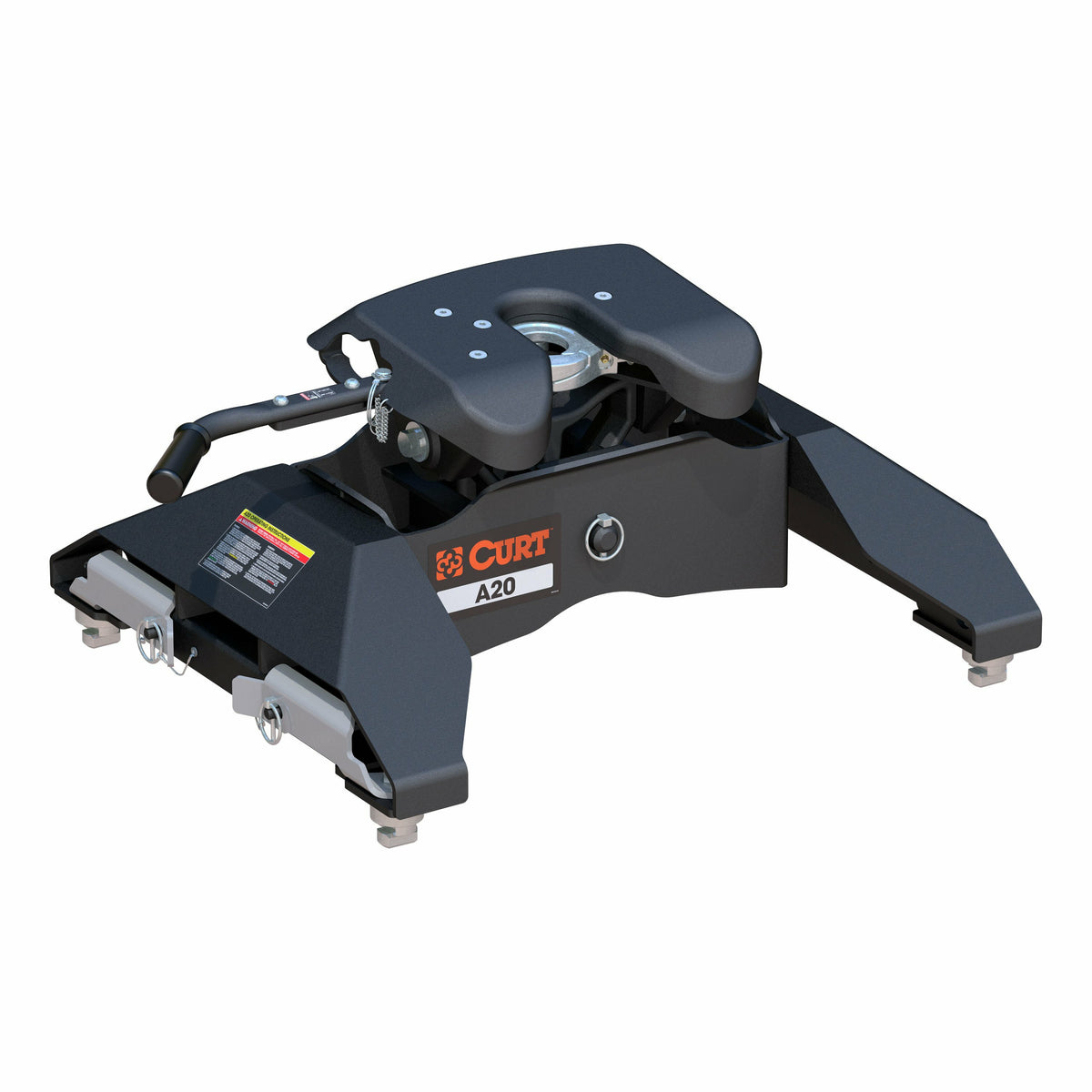 Curt - A20 5th Wheel Hitch, Select Silverado, Sierra 2500, 3500 HD, 8' Bed Puck System - 16064