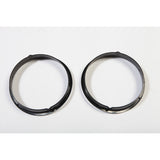 Rugged Ridge - Black Headlight Bezels; 97-06 Jeep Wrangler TJ - 12419.23