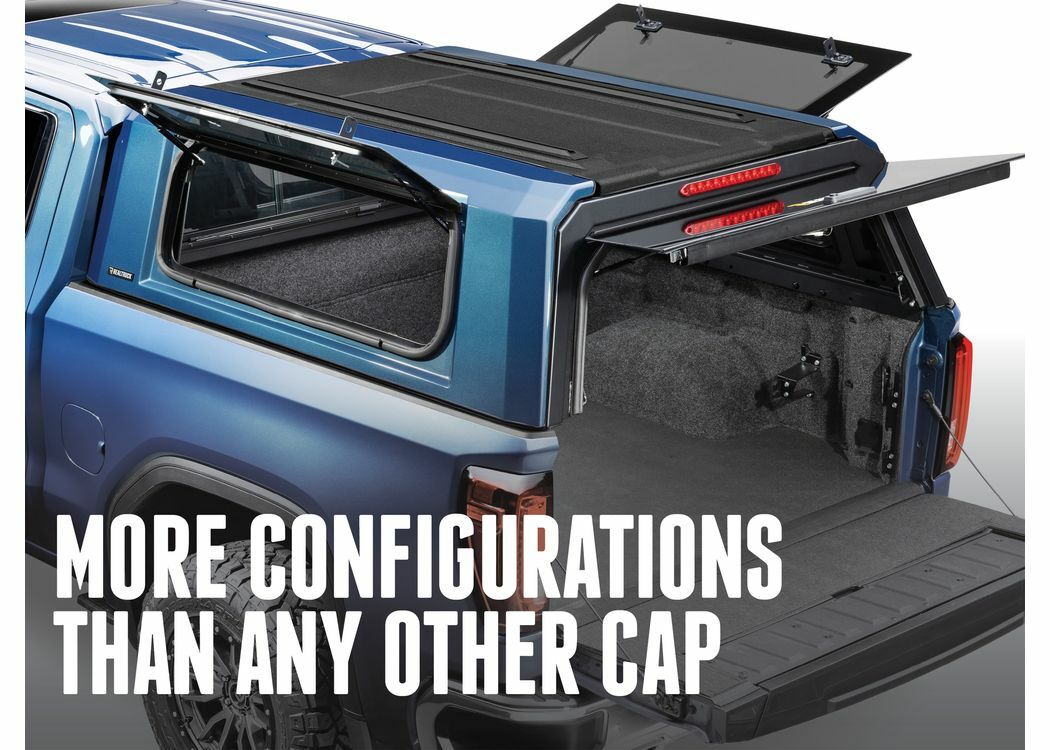 Realtruck - Ascend Modular Truck Cap - 2019-2026 Ram 1500 5.7' Bed PCG -  Forged Blue Met - PA-26389-PCG