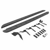 Go Rhino 63036880ST - RB10 Slim Line Running Boards With Mounting Brackets - Protective Bedliner Coating