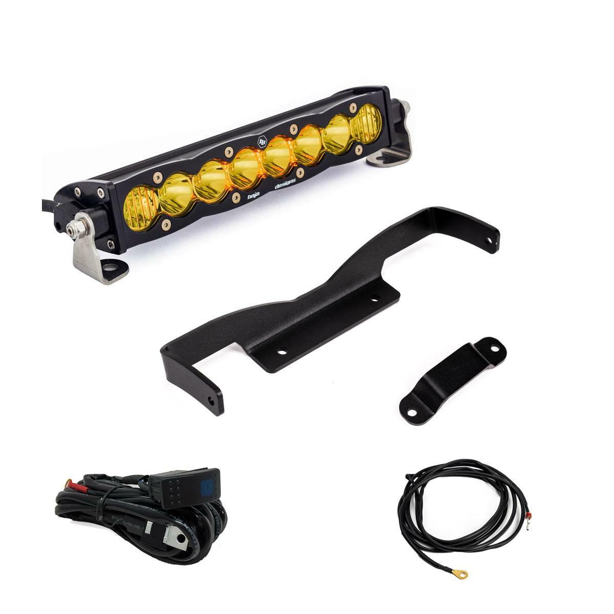 Baja Designs - Baja Designs 448196 Can-Am Maverick R 10" S8 Shock Tower Kit